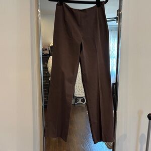 MaxMara vintage Elegant Brown Wide leg Women's Pants size 10